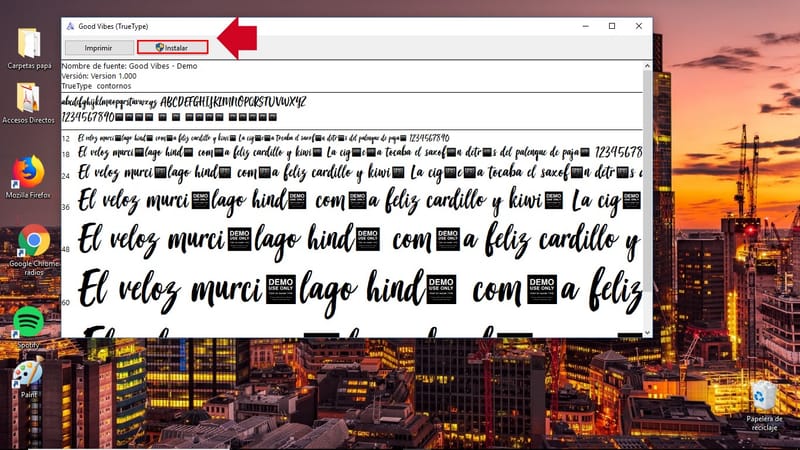 Así puedes instalar y agregar más tipografías o fuentes de texto en Windows 10 para PC