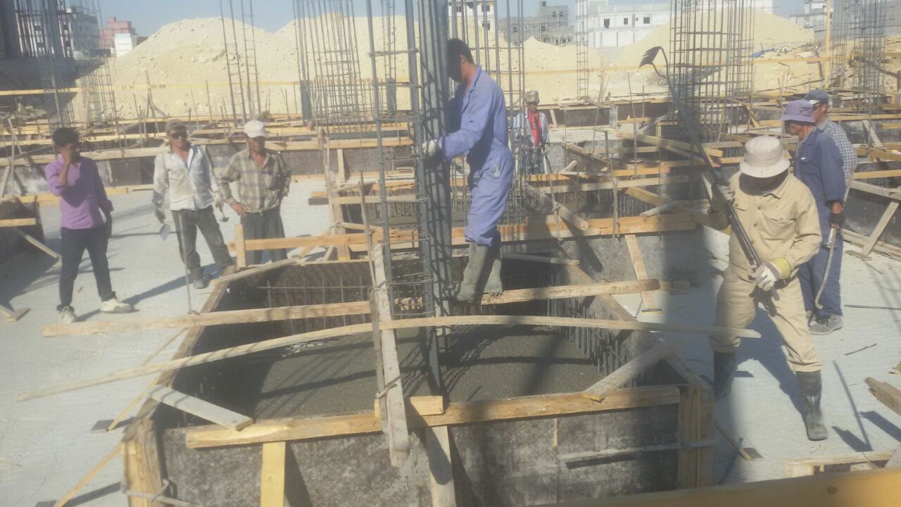 القواعد الخرسانية