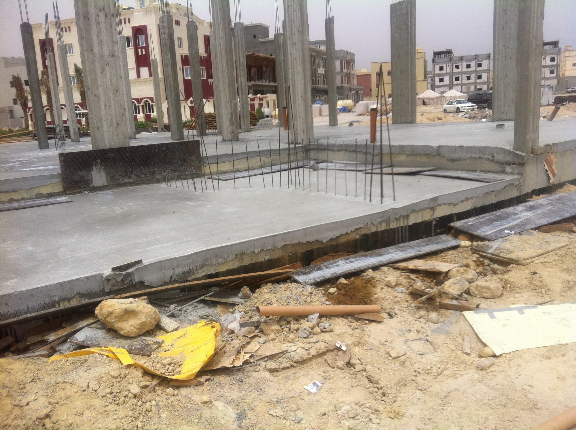 الاعمدة الخرسانية