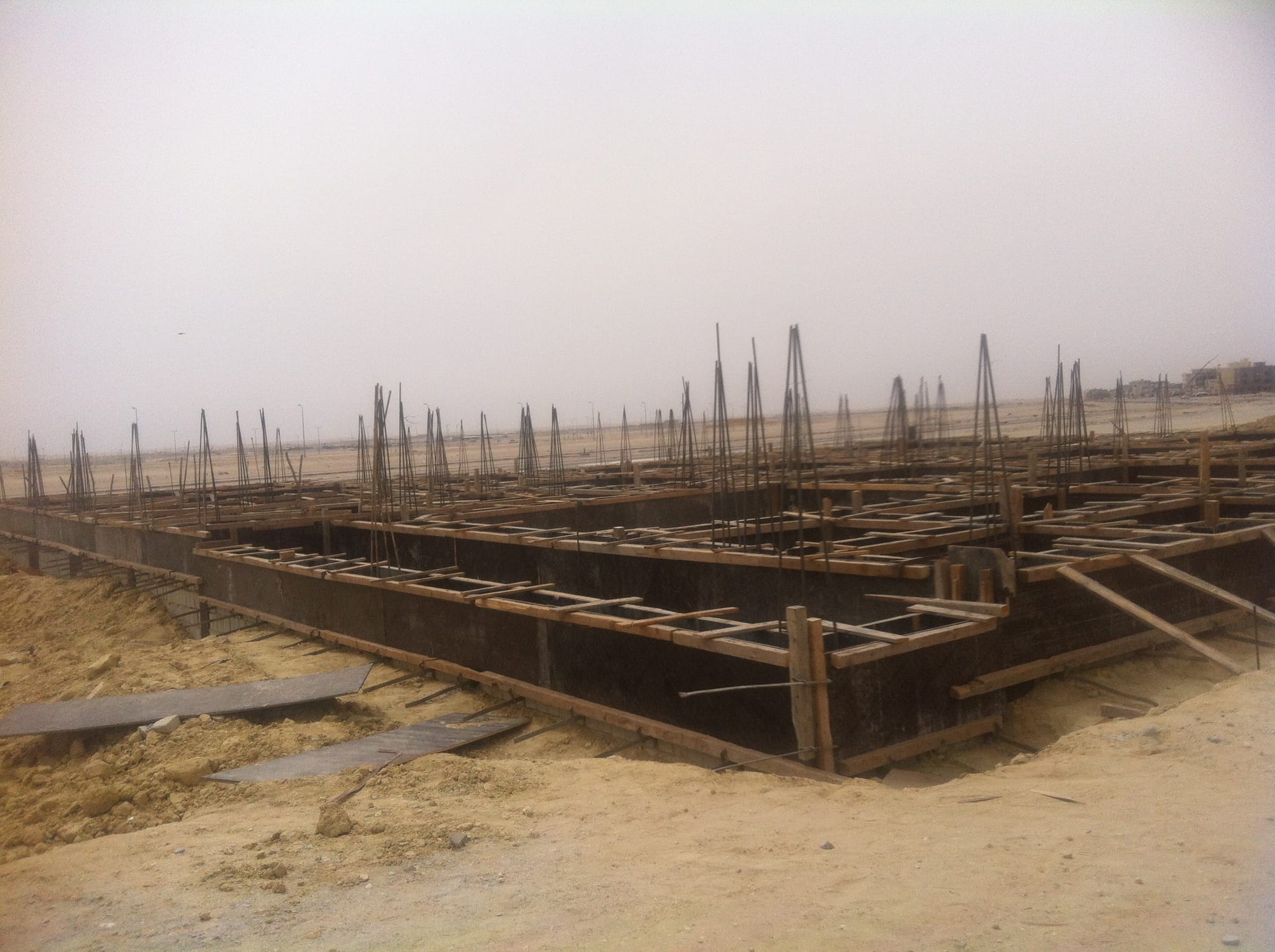 الجسور الارضية ( الشناجات )