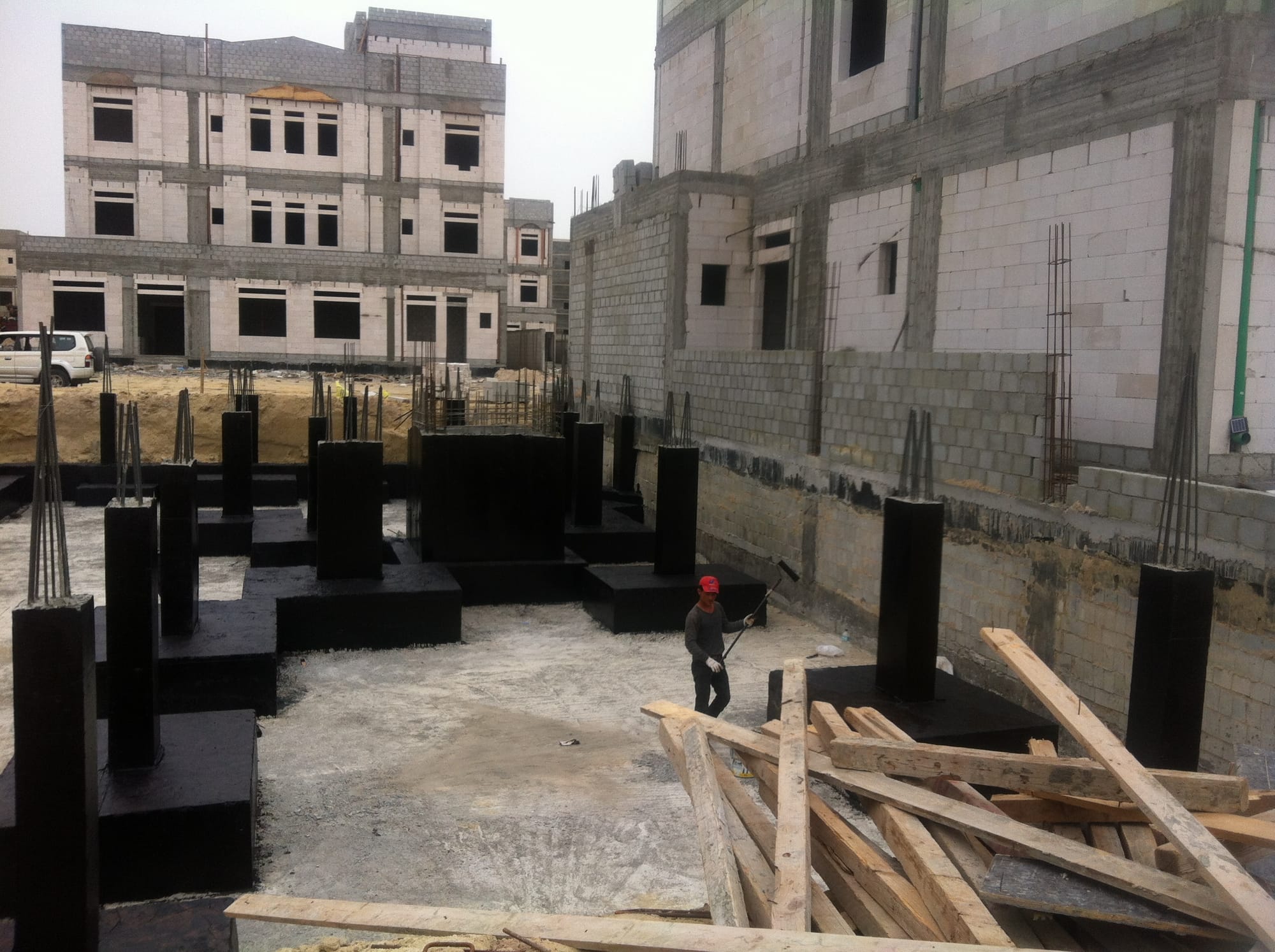 القواعد الخرسانية