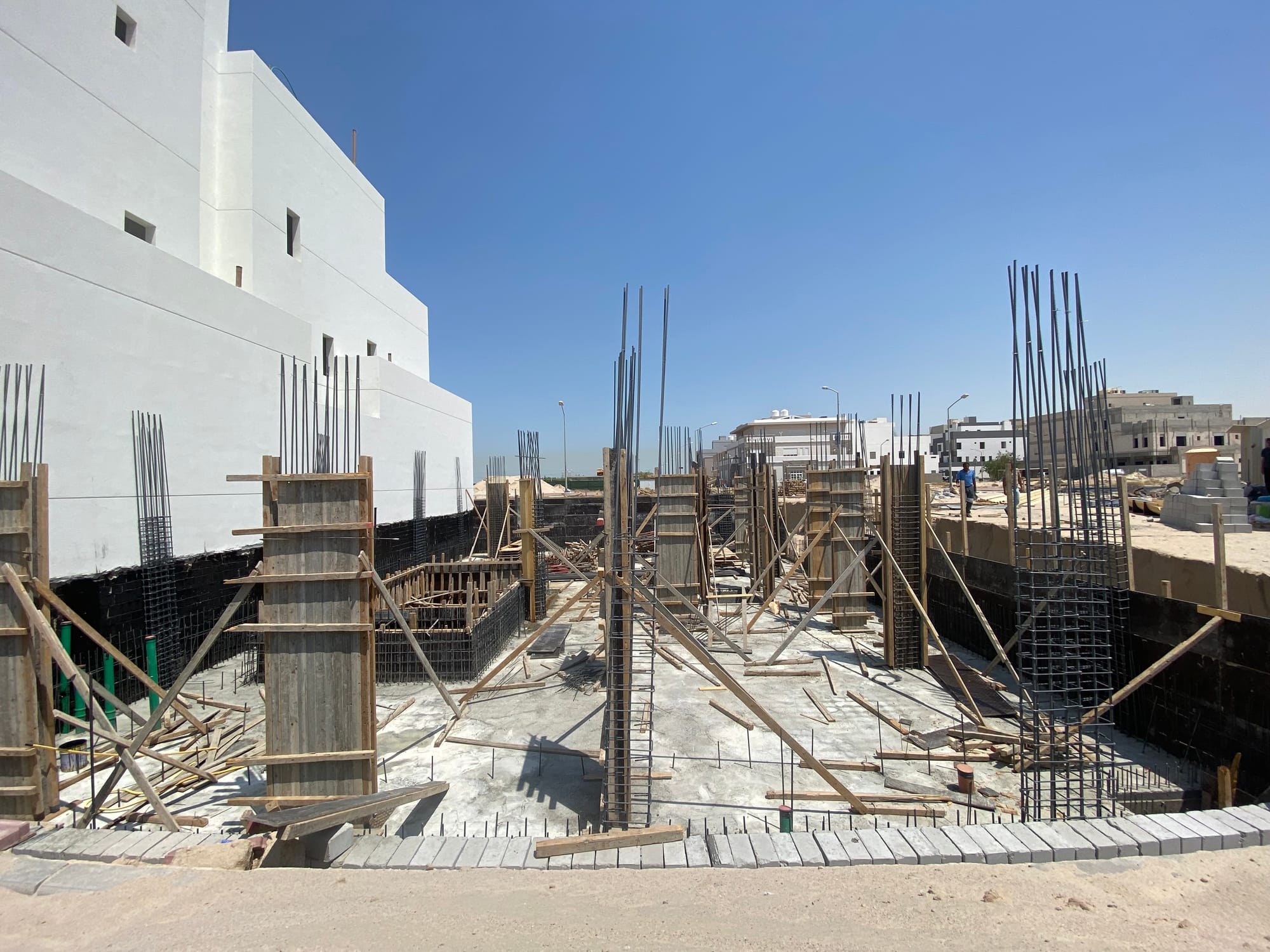 الاعمدة الخرسانية