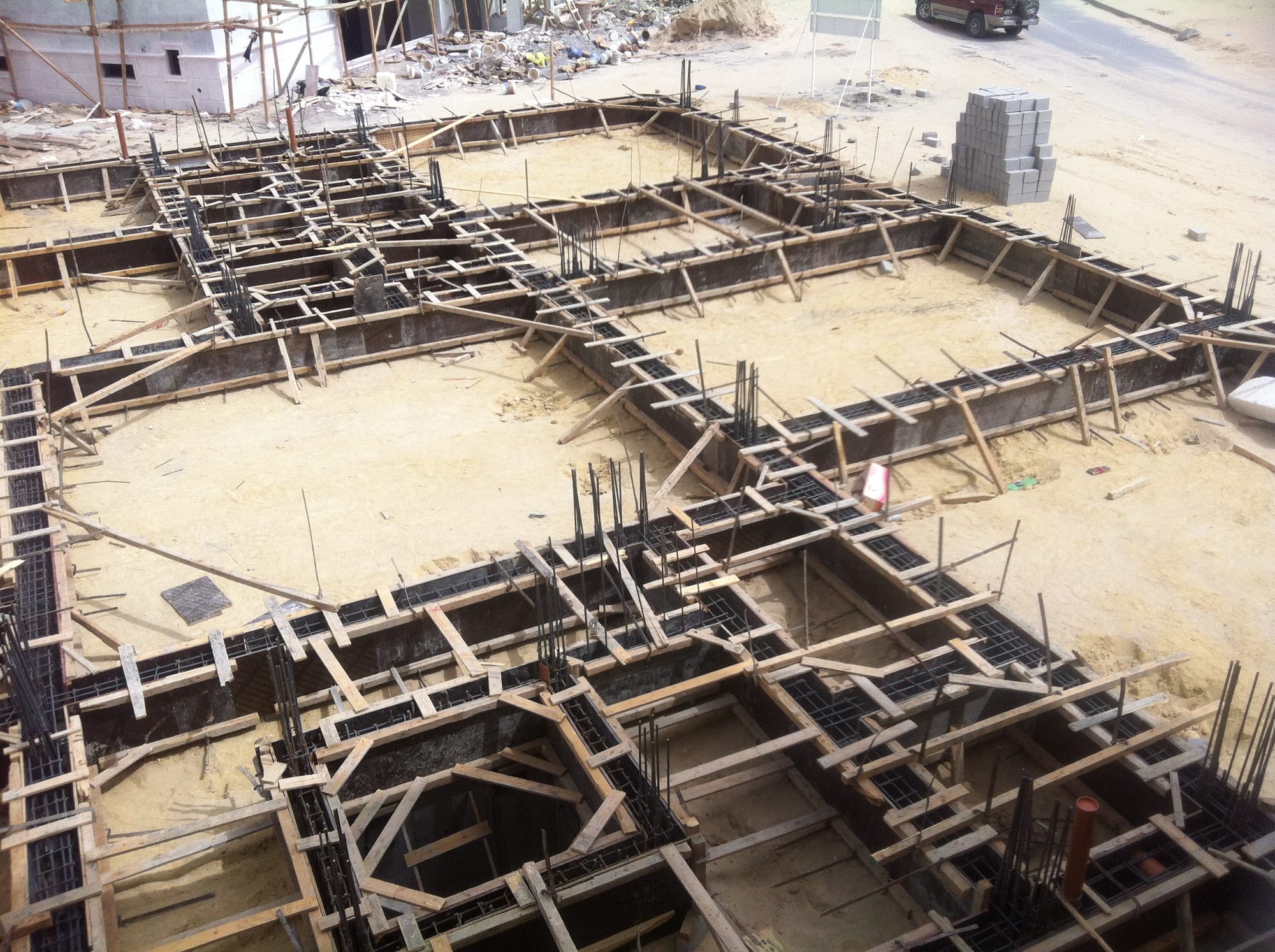 الجسور الارضية ( الشناجات )