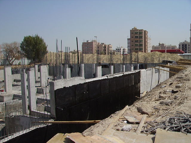 الاعمدة الخرسانية