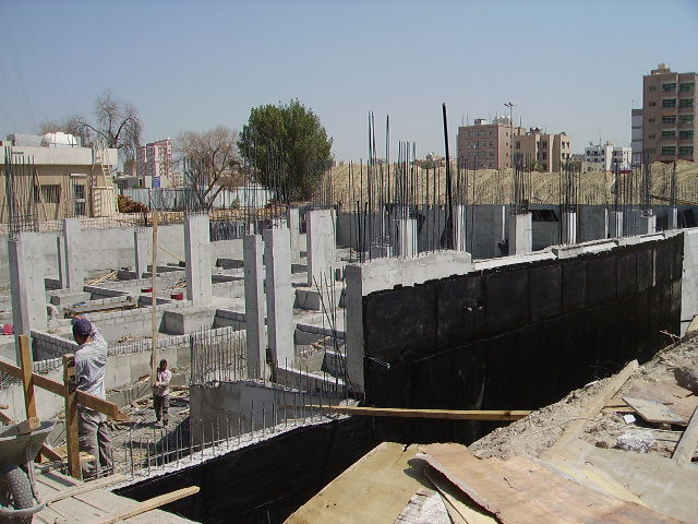 الاعمدة الخرسانية