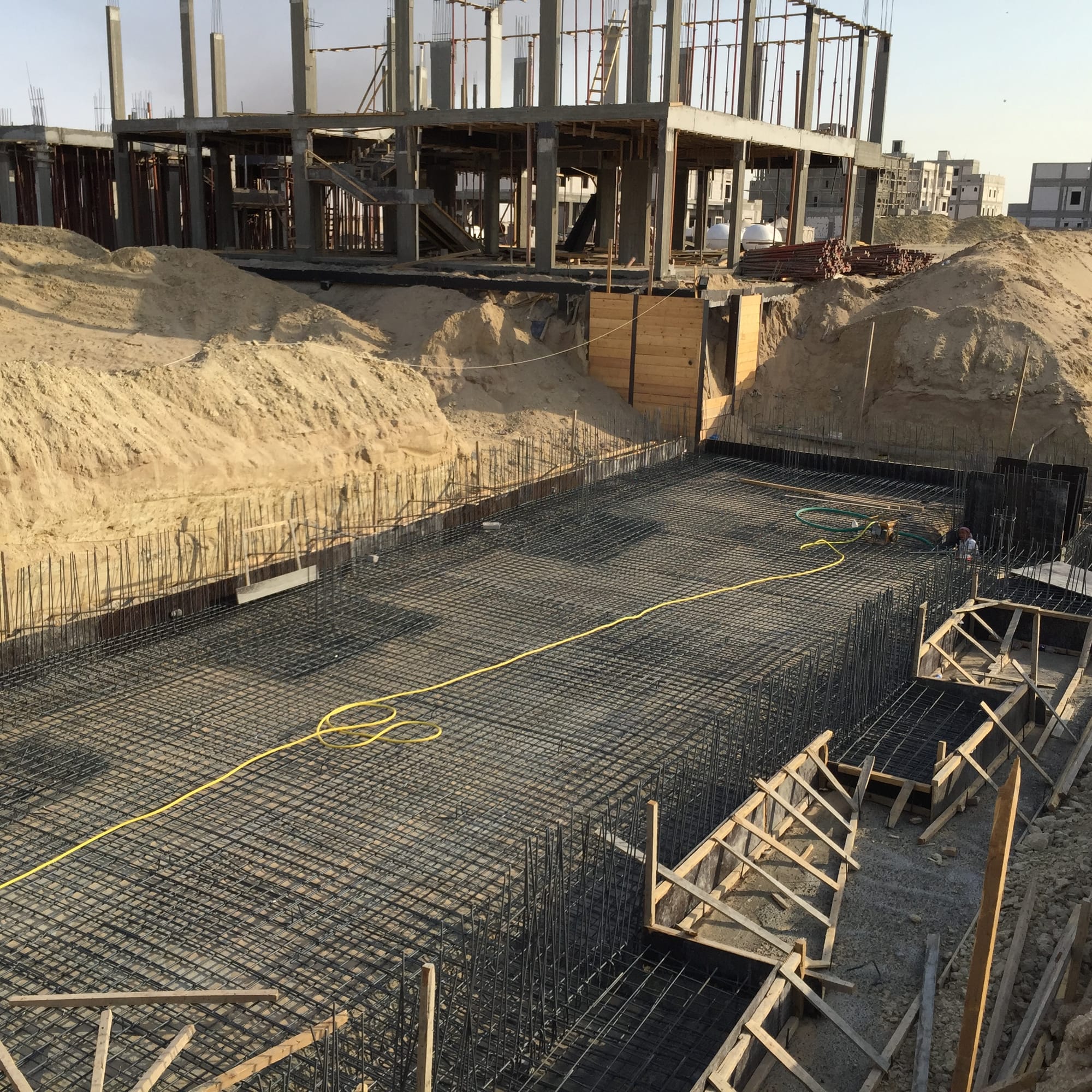 القواعد الخرسانية