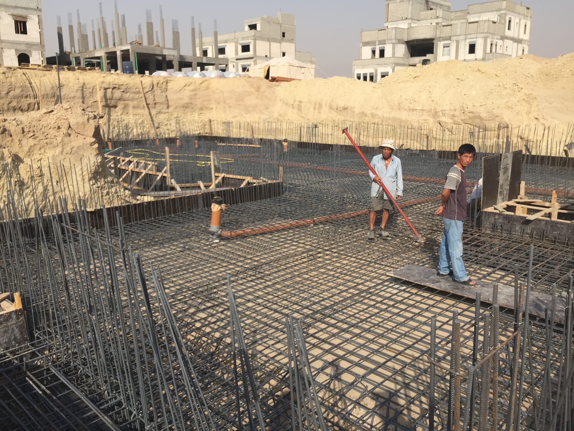 القواعد الخرسانية