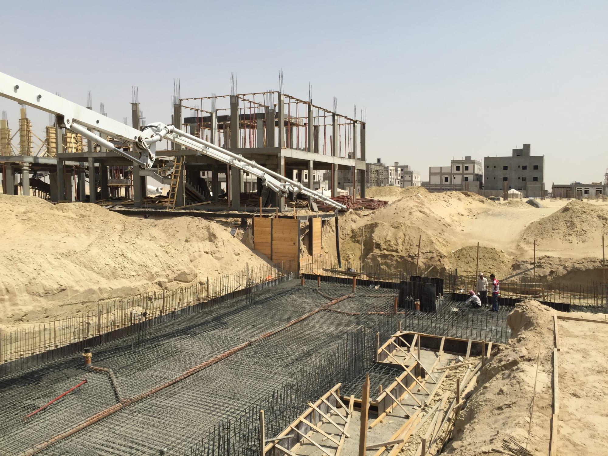 القواعد الخرسانية