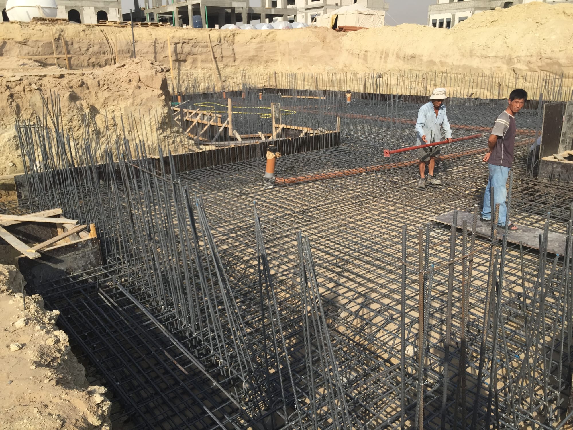 القواعد الخرسانية