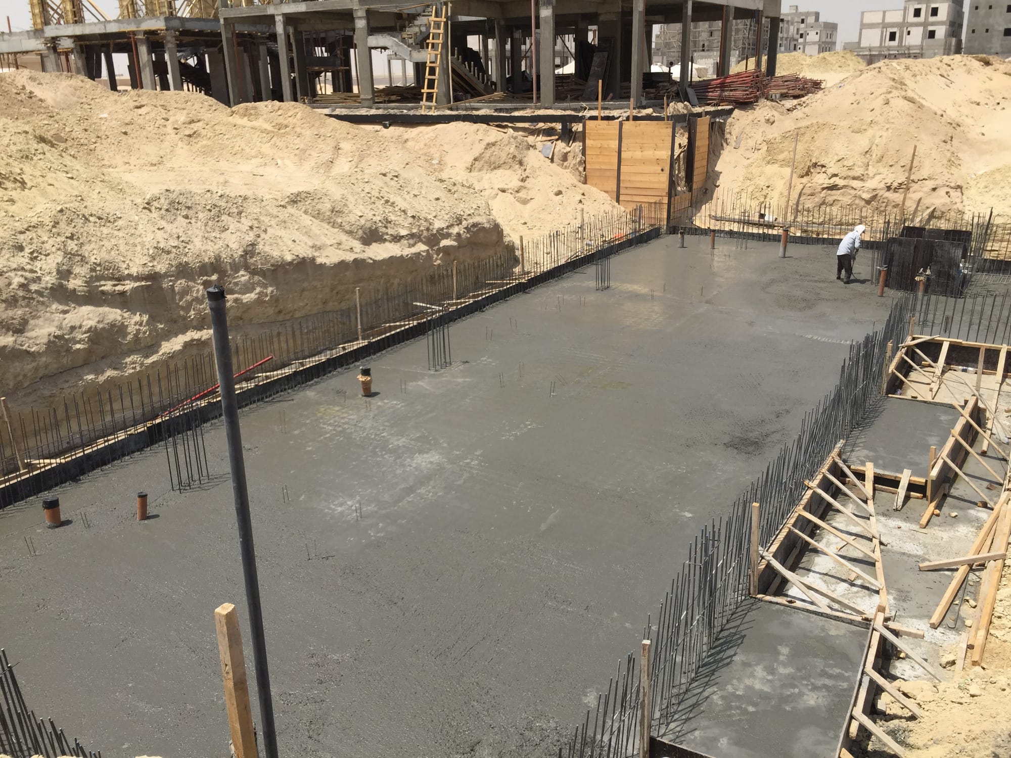 القواعد الخرسانية