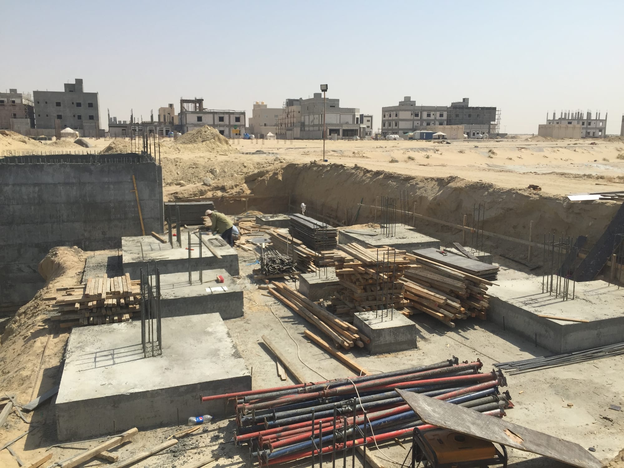 القواعد الخرسانية