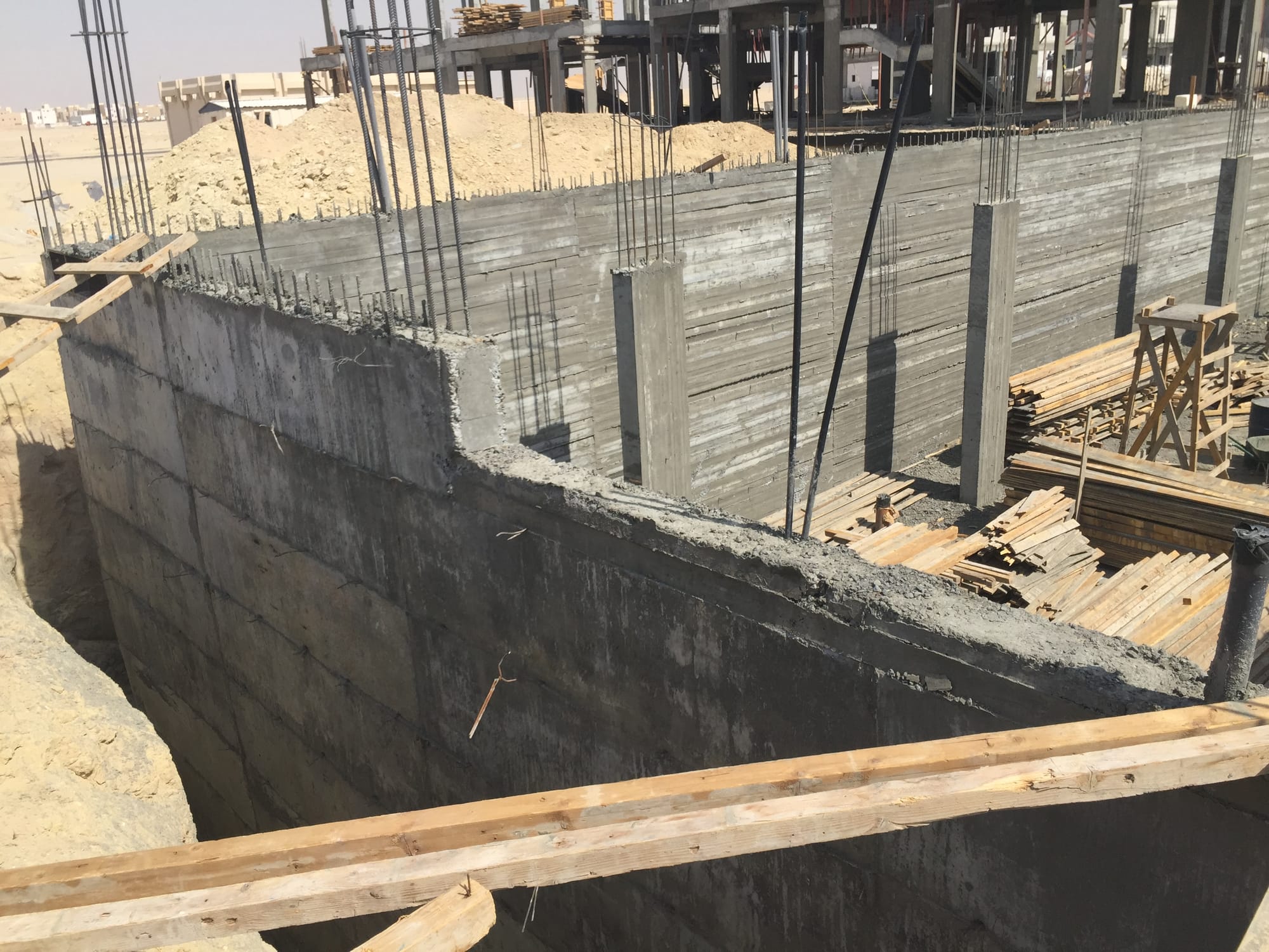 القواعد الخرسانية