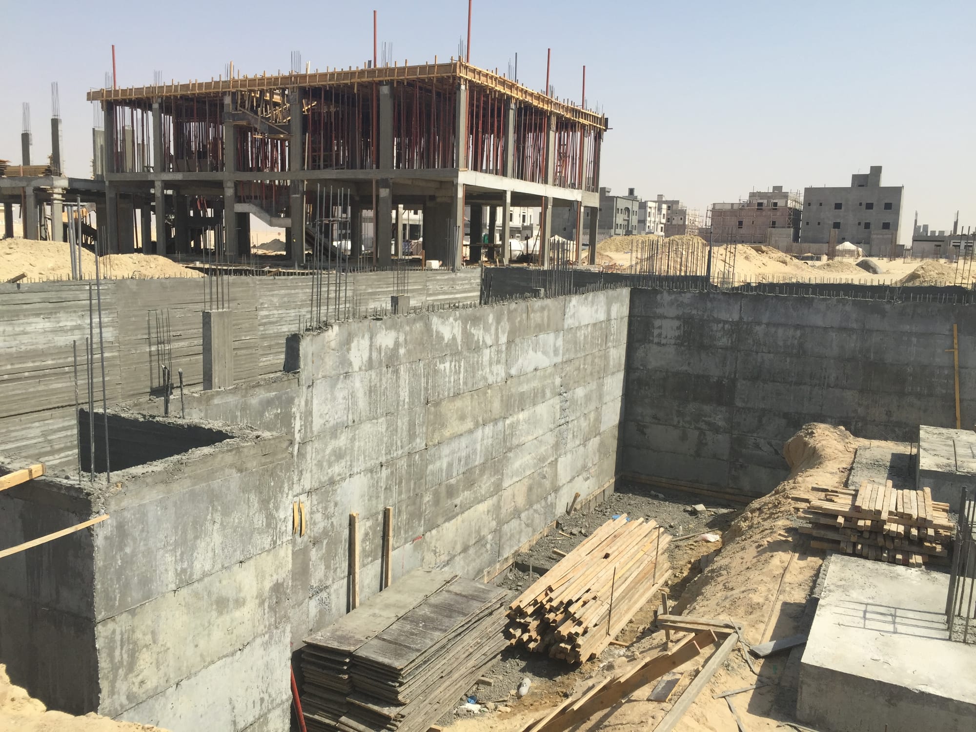 القواعد الخرسانية