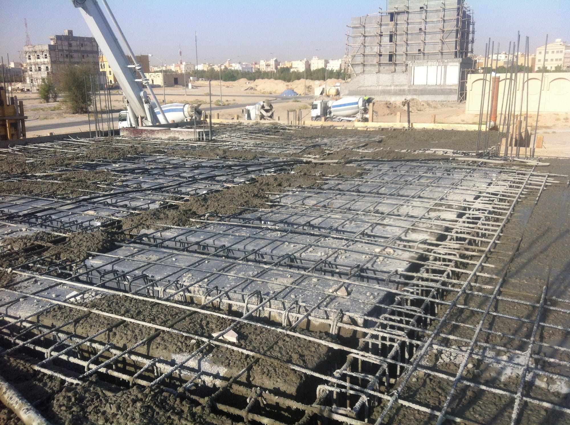 اعمال خرسانية متعددة