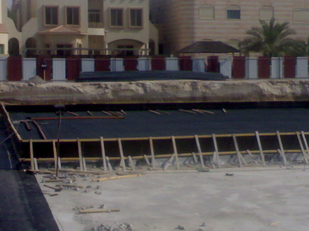 صب الخرسانة العادية