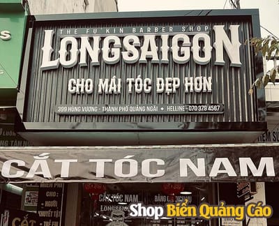 Thi công bảng hiệu Barber Shop thu hút khách hàng