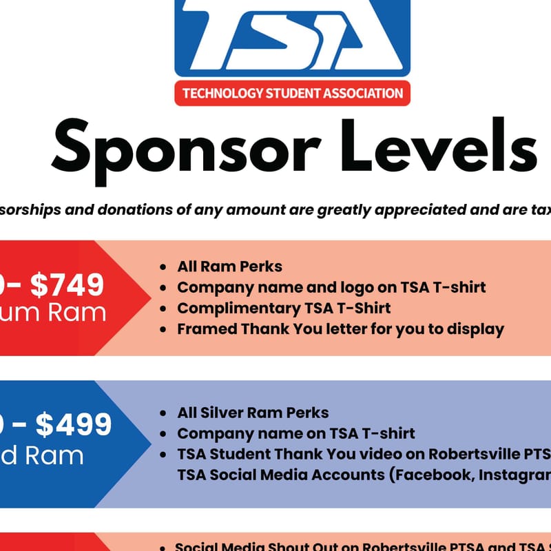 Sponsor Levels