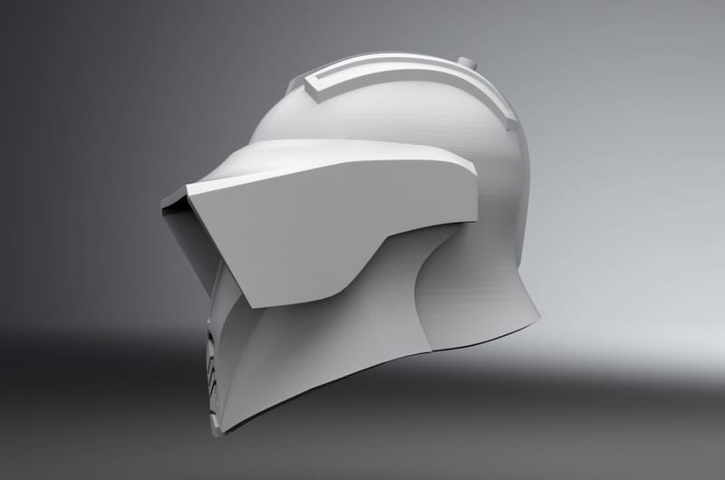 Captain helmet Model