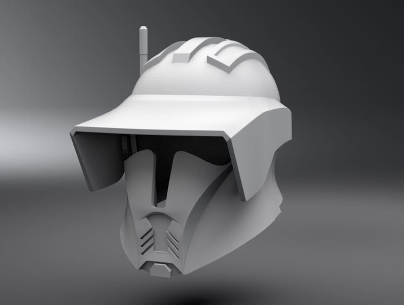 Captain helmet Model