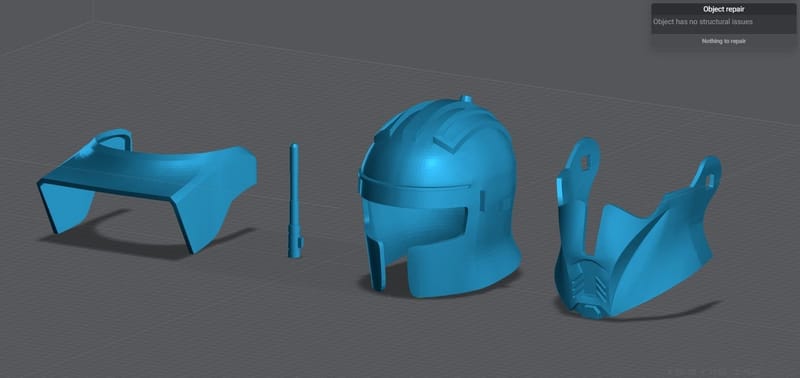 Captain helmet Model