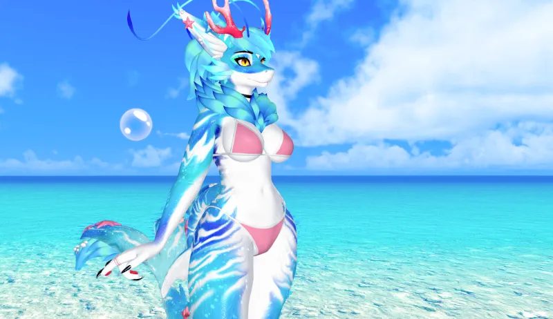 Azalea Dragon Vrchat 3.0 PC + QUEST