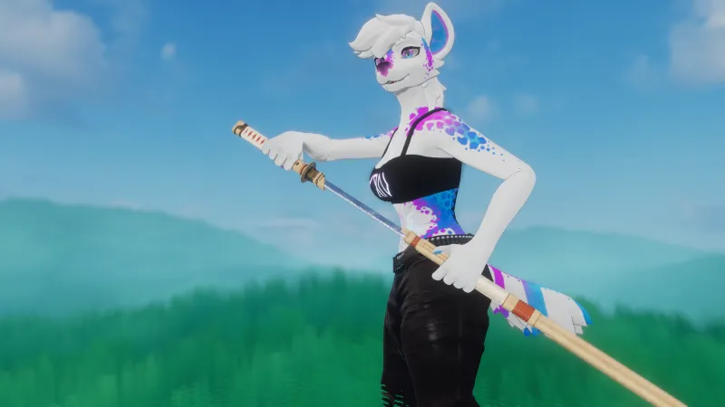 Saber/Blade Katana (VRCHAT/SDK3)