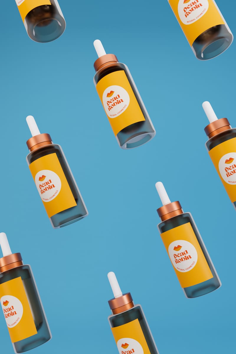 3D Cosmetics Mockup Animation