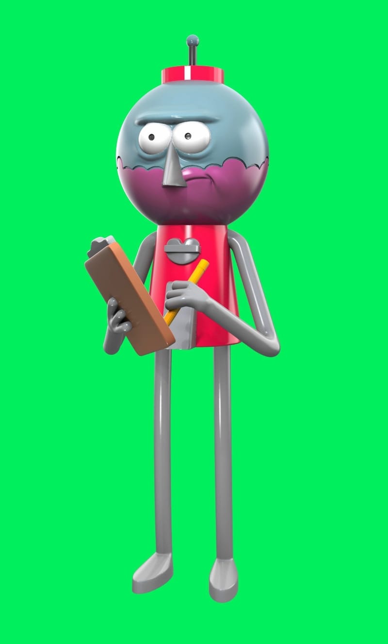 Bensen from Regular Show Figure