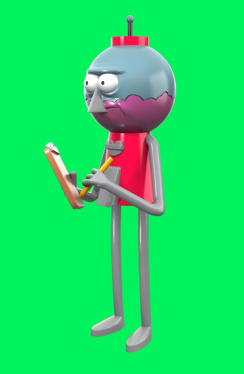 Bensen from Regular Show Figure