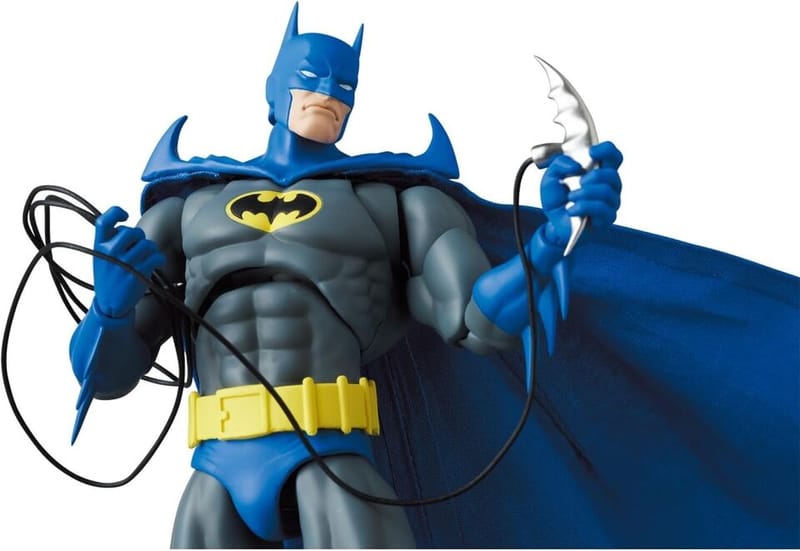 MAFEX Knight Crusader Batman Model