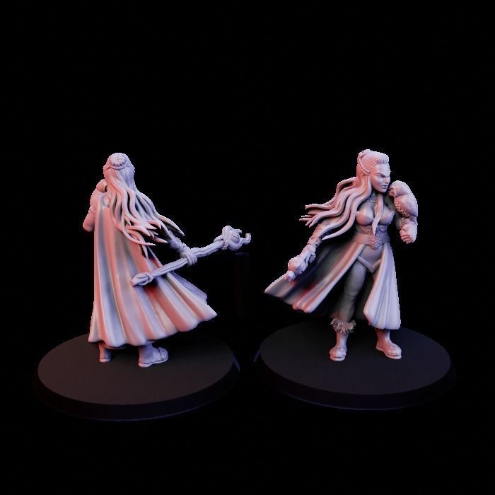 Druid Male and female