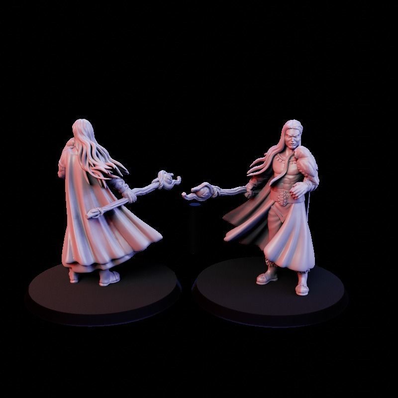 Druid Male and female