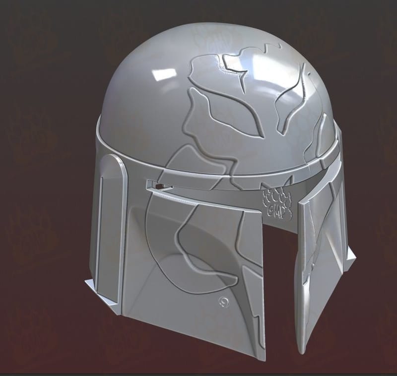 Mythosaur Skull Mandalorian Helmet printing armor helmets