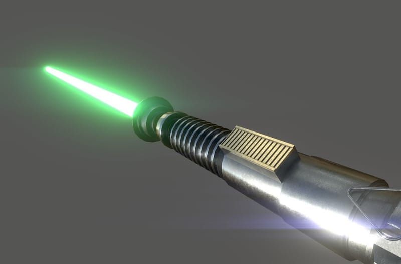 Luke Skywalker Lightsaber Return of the Jedi