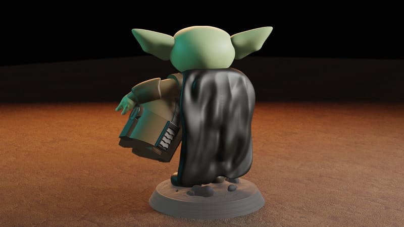 BABY YODA MANDALORIAN