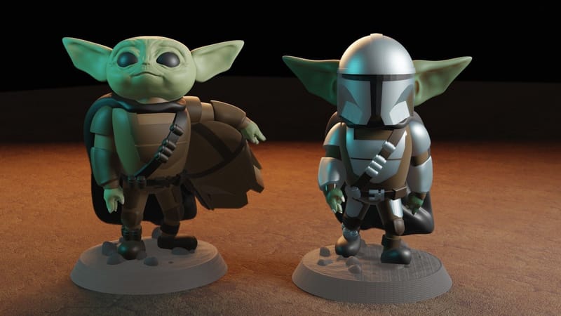 BABY YODA MANDALORIAN