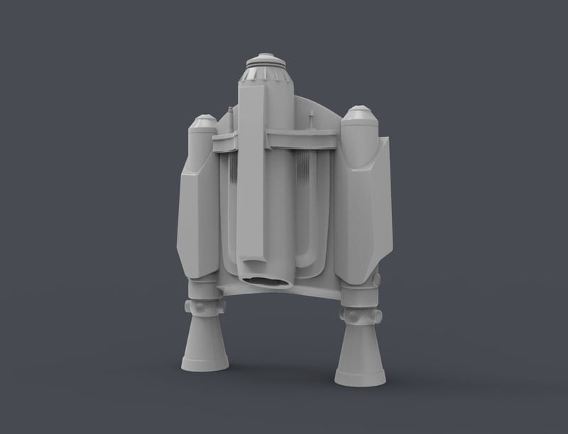 The Mandalorian 2019 Jetpack for 3D print