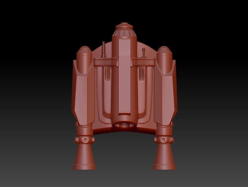The Mandalorian 2019 Jetpack for 3D print