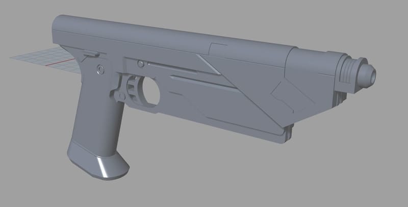 Bo-katan Westar-35 mandalorian blaster 3d print model