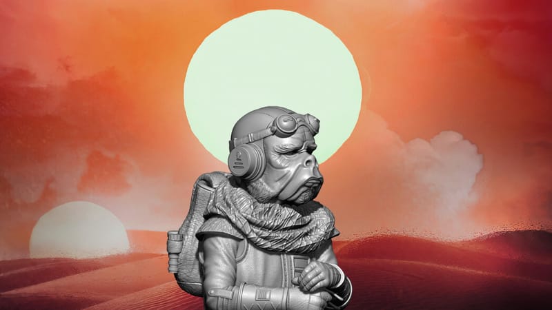 Kuiil and Blurrg the Mandalorian