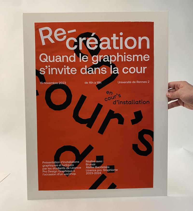 Workshop ft. Atelier Baudelaire, Brunoir Studio