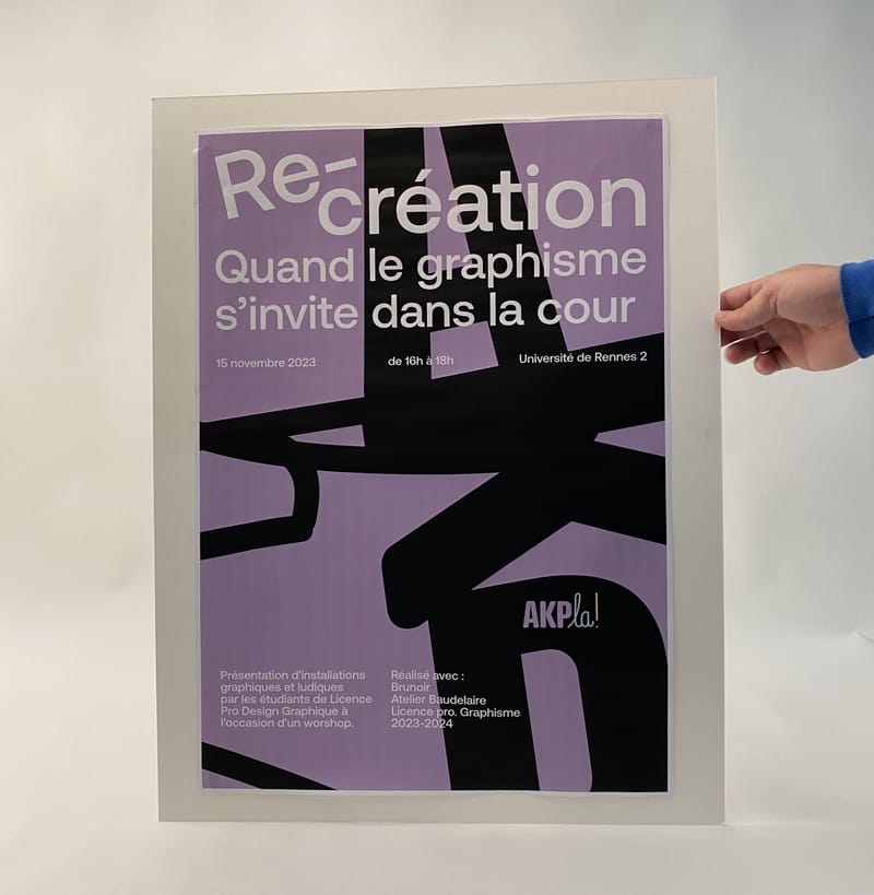 Workshop ft. Atelier Baudelaire, Brunoir Studio