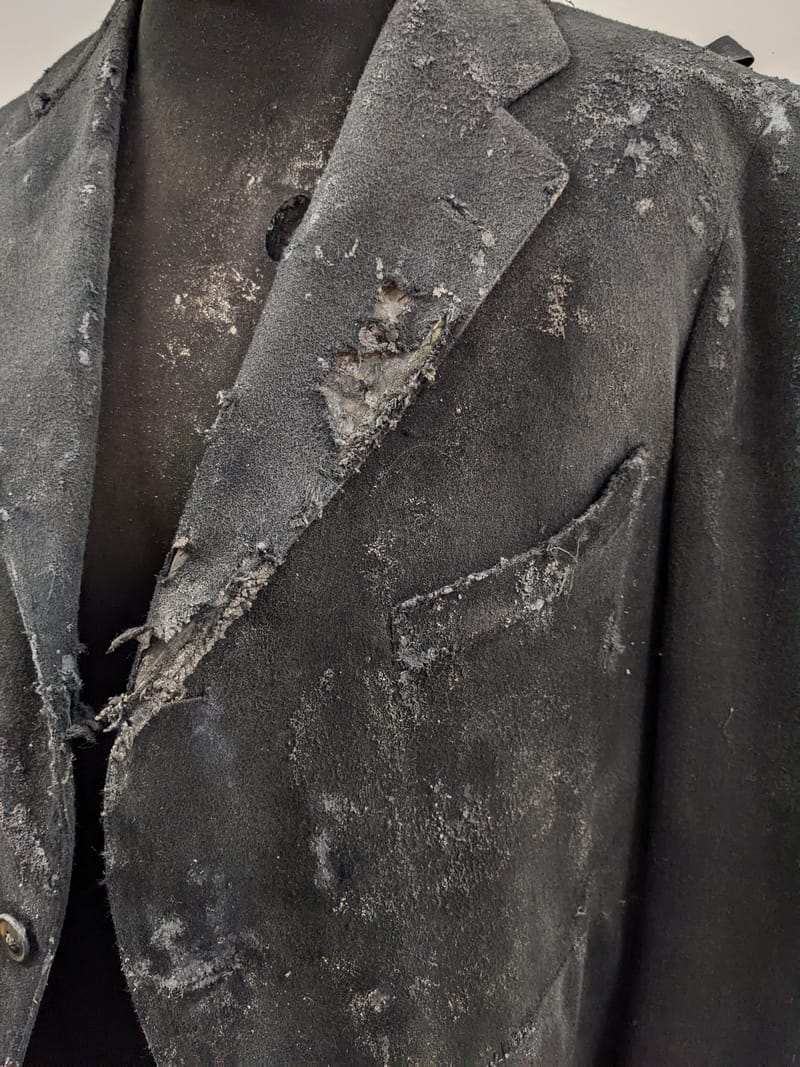 Ghost of Christmas Past coat tails 