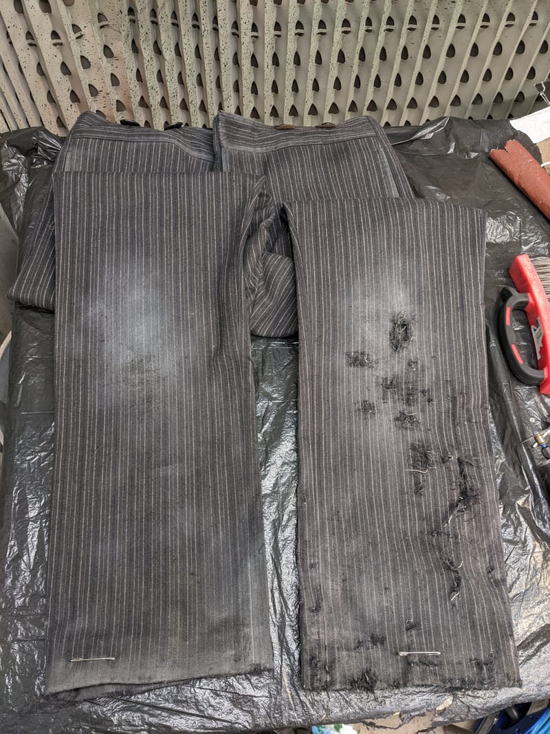 Ghost of Christmas Past coat tails 