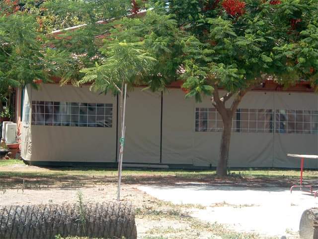 ברזנט לפי מידה אטום עם שקוף מותאם אישית