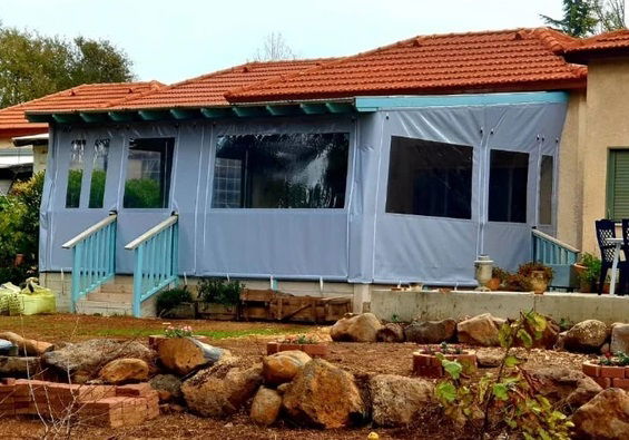 ברזנט לפי מידה אטום עם שקוף מותאם אישית