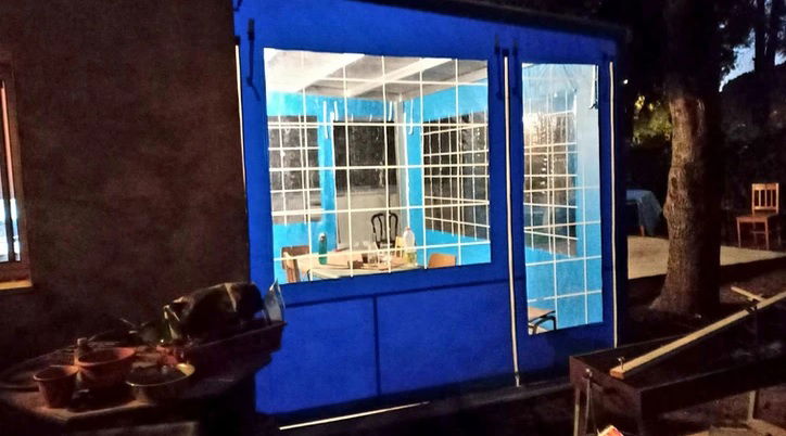 ברזנט לפי מידה אטום עם שקוף מותאם אישית