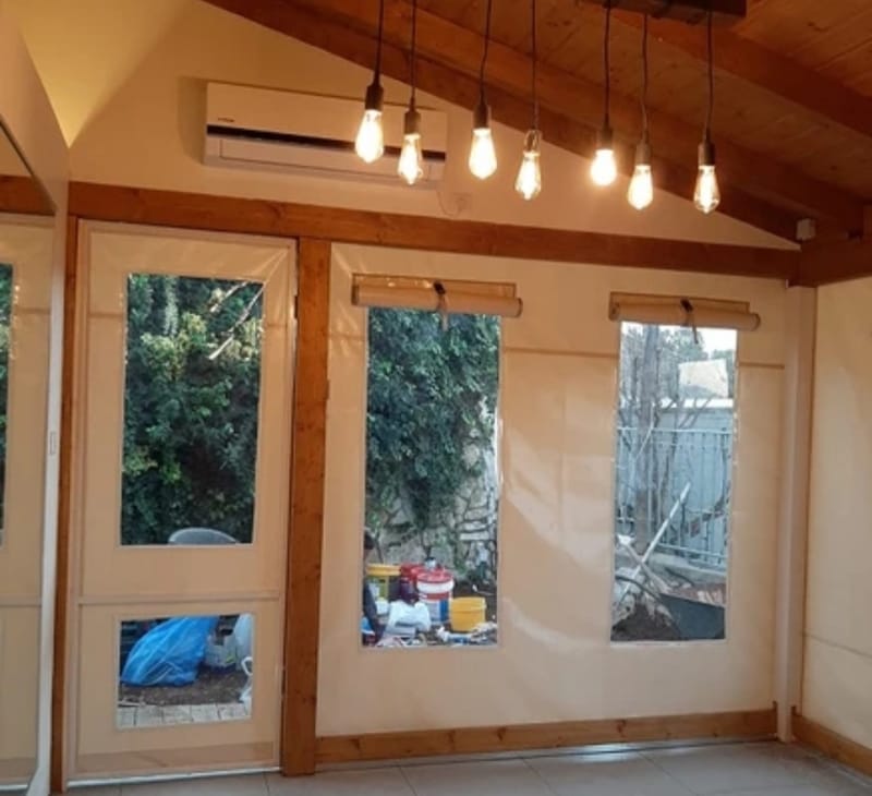 ברזנט לפי מידה אטום עם שקוף מותאם אישית