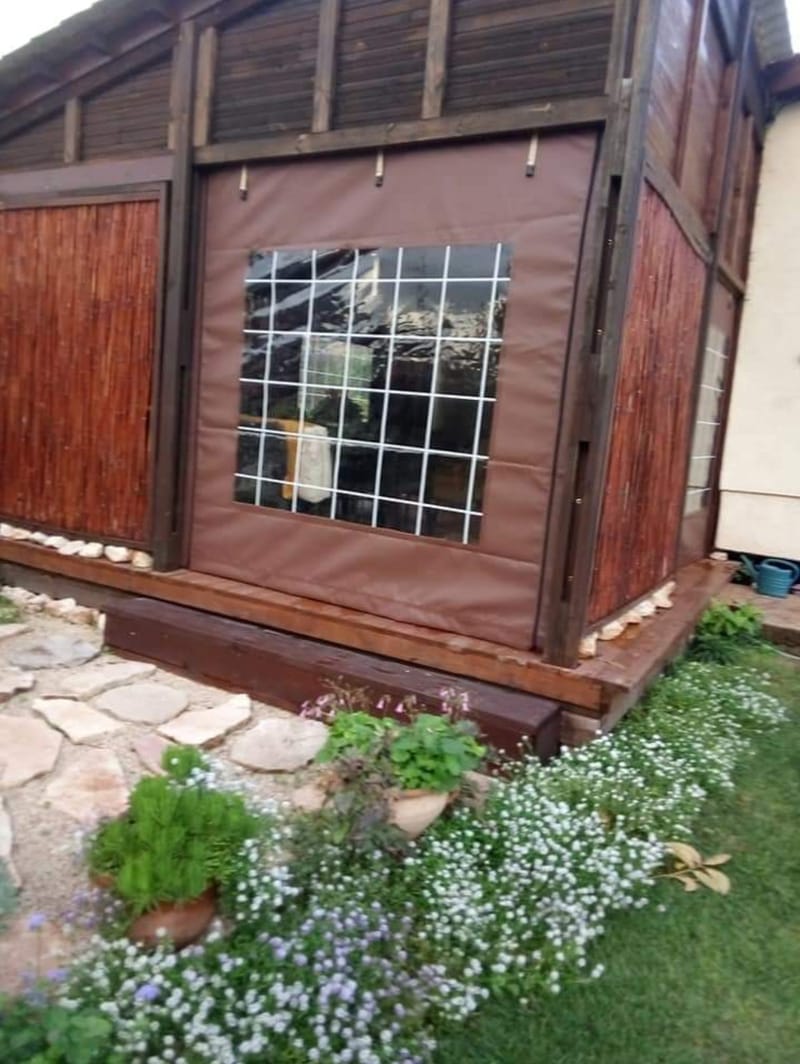 ברזנט לפי מידה אטום עם שקוף מותאם אישית