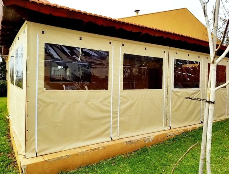 ברזנט לפי מידה אטום עם שקוף מותאם אישית